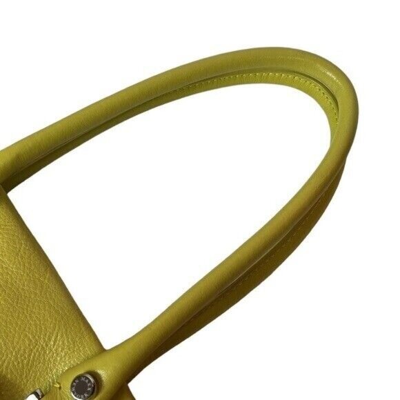 Maxx New York Neon yellow shoulder bag purse spring Pocketbook - Picture 7 of 11